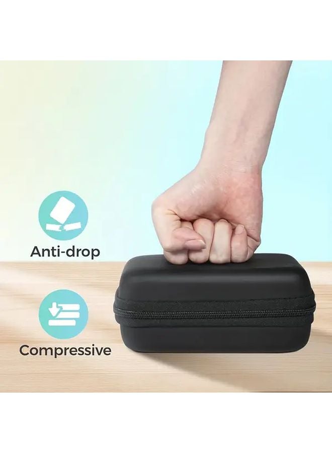 Black Label Maker Case Compatible With Phomemo D30 D110 NiiMbot D11 SUPVAN E10 Label Printers - Image 5